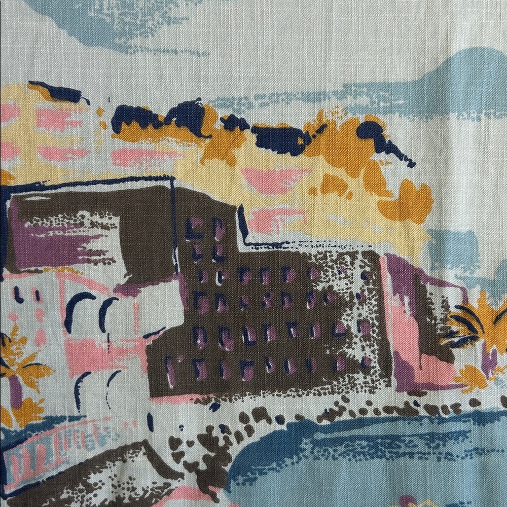 Boden Scenic Print A-Line Skirt size 6 100% cotton - Picture 10 of 11